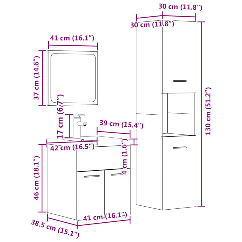 Sughra Bathroom Suite