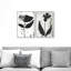 Single Flowers Set High-Gloss Frameless Acrylic Glass Wall Art Abstract Print by Oliver Gal, Ready to Hang, 10 x 15-1959345033-2067705674