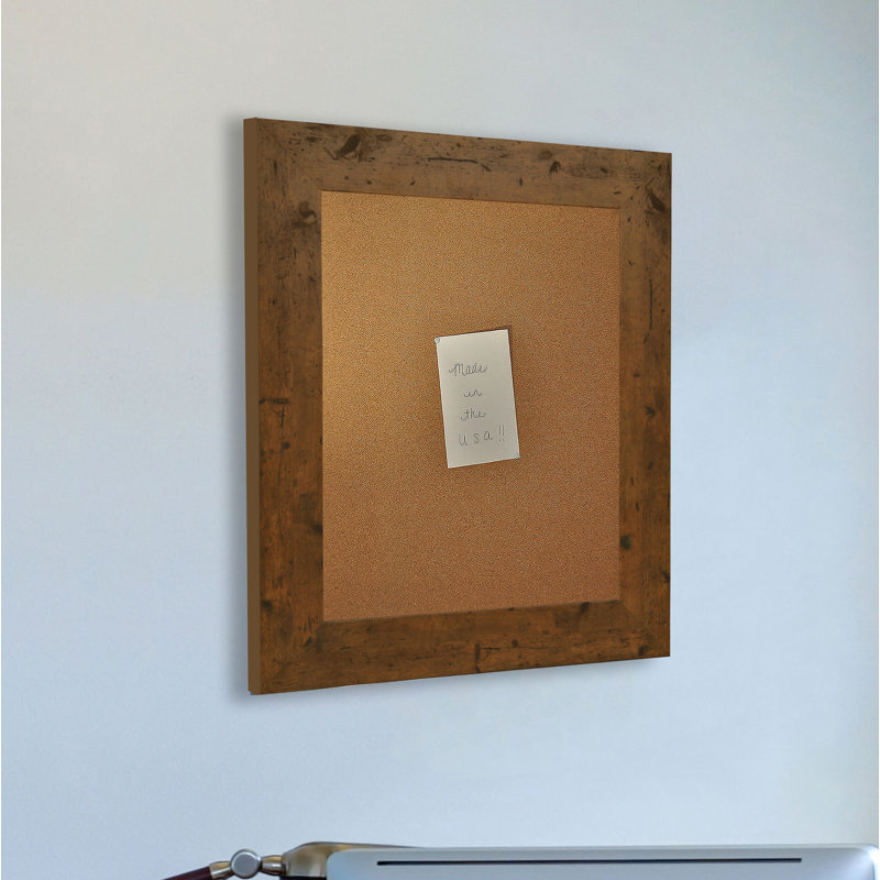 Linlin Cork Corkboard / Bulletin Board, 2' 6" H x 2' W