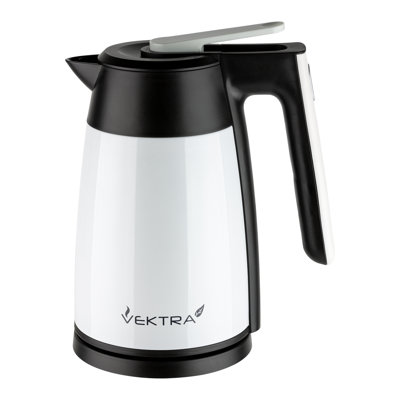 Vacuum Insulated Electric Kettles Insulated Eco Friendly, Easy Pour, Cordless Kettle 1.7Litre