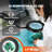 Chaithra 5X Floor Magnifying Glass with Light and Stand Flexible Gooseneck LED