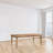 Veronica Extendable Acacia Solid Wood Dining Table