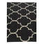 Tapis noir Otto