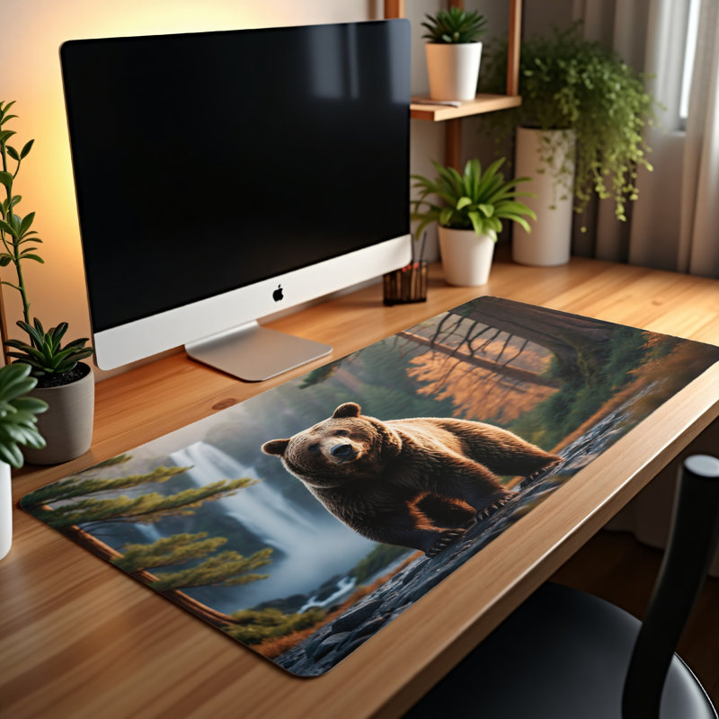 Polyester Desk Pad, 23.6x13.8