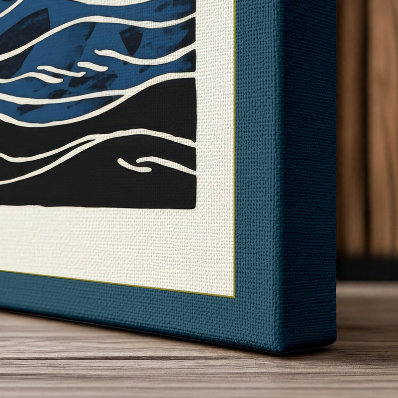 Print, 18x12 - 45.7 x 30.5 cm, Teal Border