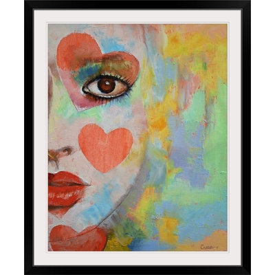 «Anjlee Alice in Wonderland» par Michael Creese, reproduction d'art
