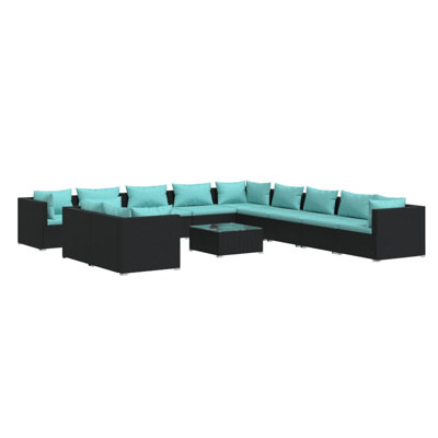 12 Piece Lounge Sofa Seating Group
