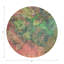 Watercolor Darling Vegan Leather Round Coasters