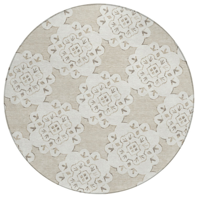 Machine Washable Indoor/Outdoor Adalaide ACN2352 Casual Rug
