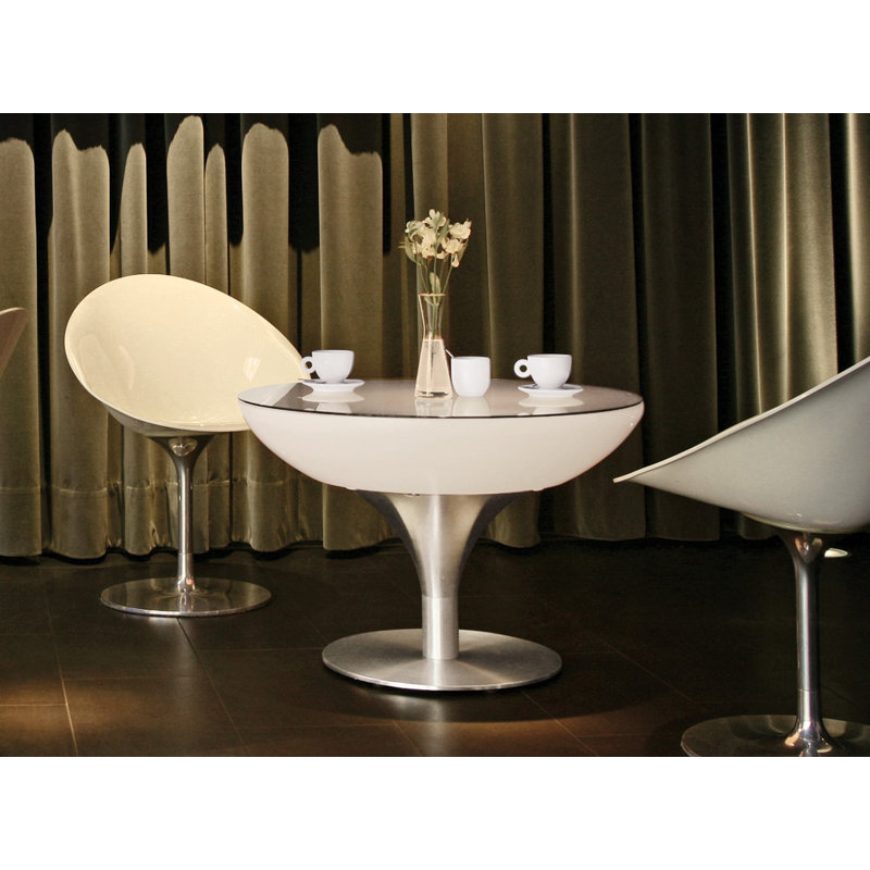Pedestal Coffee Table, 55 cm H x 84 cm W x 84 cm D