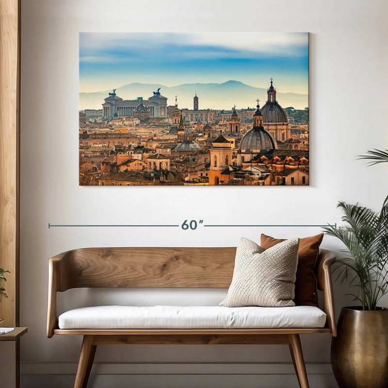 Sirci, ville de Rome, H 32 po x l 48 po