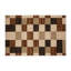 Tapis d'intérieur et d'extérieur à carreaux brun-928595204