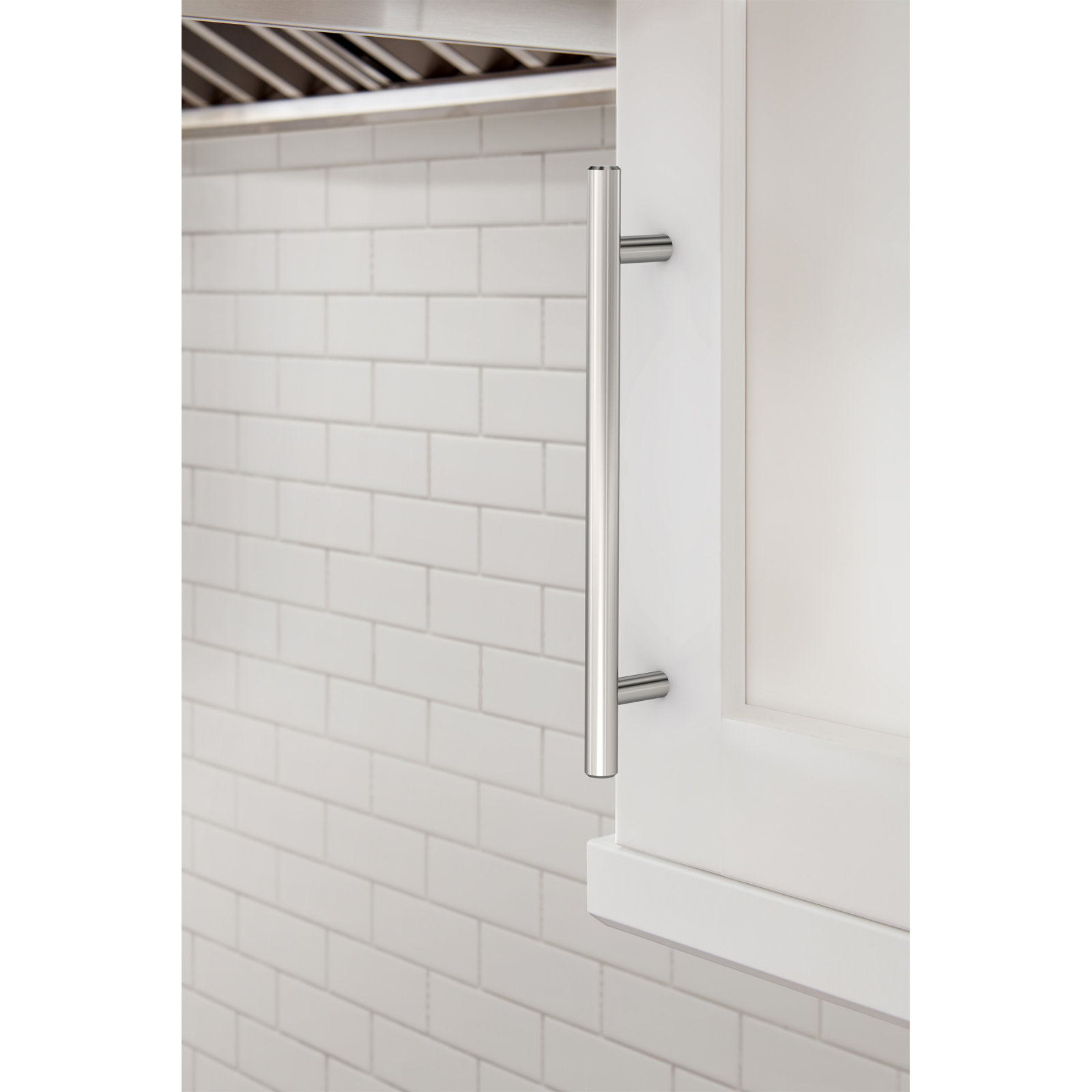 Bar Pulls Cabinet Pull, Polished Chrome, 6 5/16", 1