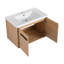 Meuble-lavabo de 30 po avec lavabo à poser en céramique