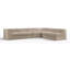 Tissu en velours Demars Performance 6 pièces Canapé modulaire modulaire-1521242040-1521242046