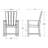 POLYWOOD Quattro Adirondack Dining Chair-16758185
