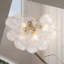 Lustre sphérique en verre tourbillon à 6 lumières à intensité variable Brody-1186414689