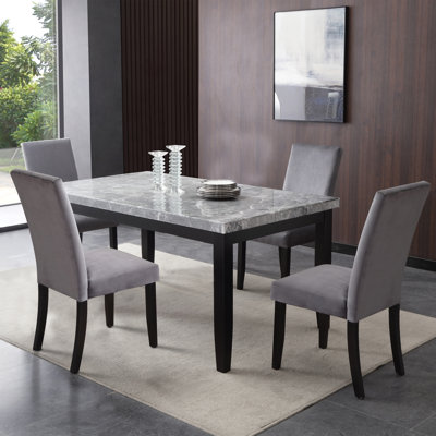 Cateno Lianny 4 - Person Dining Set