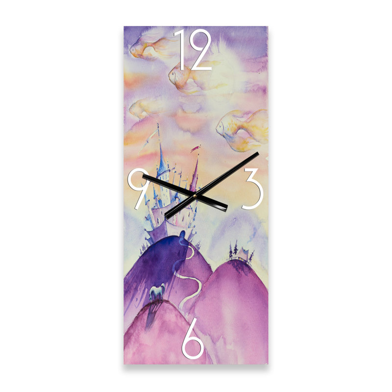 Horloge murale pour enfants Fairy Tale, Grand