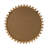 Estrella Solid Wood Round Mirror