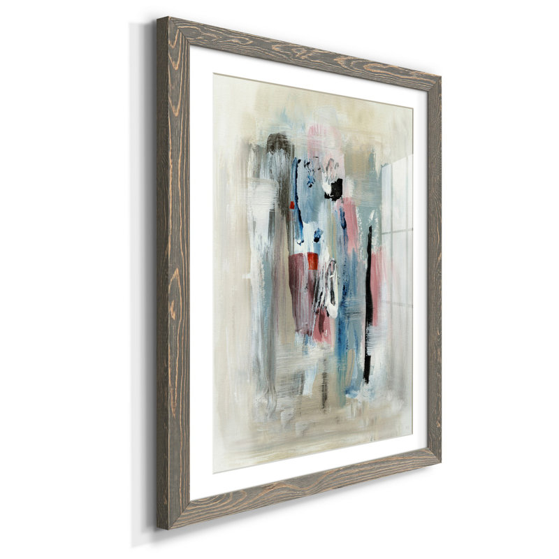 Mission Beach - reproduction d'art, H 37,5 po x l 27,5 po x P 1,5 po, Papier encadré blanc, Blanc