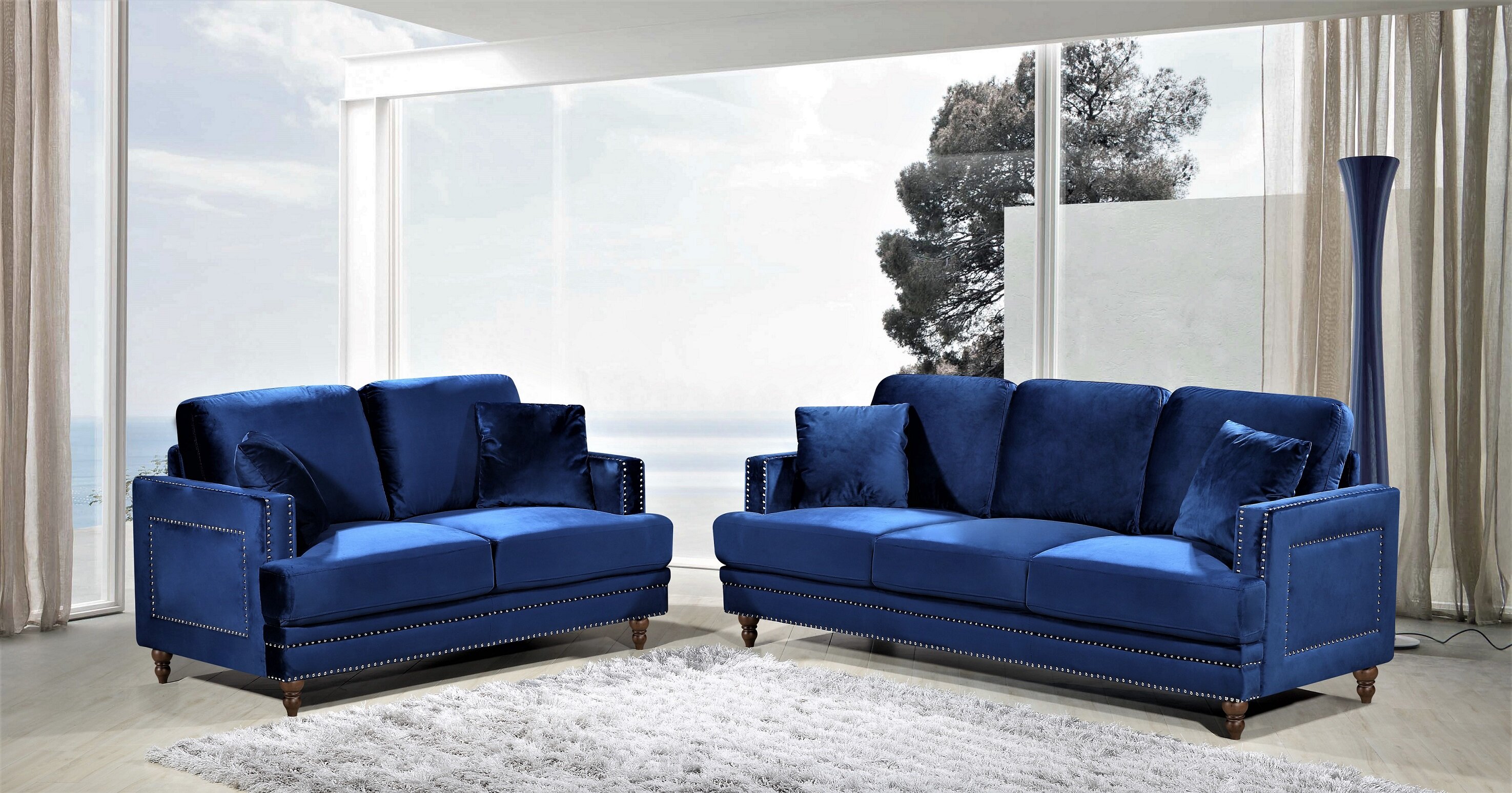 Custom Order Royal Regal 3Pc. Living Room Sofa Set