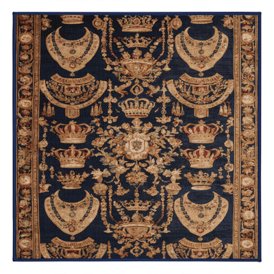 Tapis mauve lavable à la machine