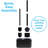 Blue Donuts Metal Toilet Brush Set-94453076