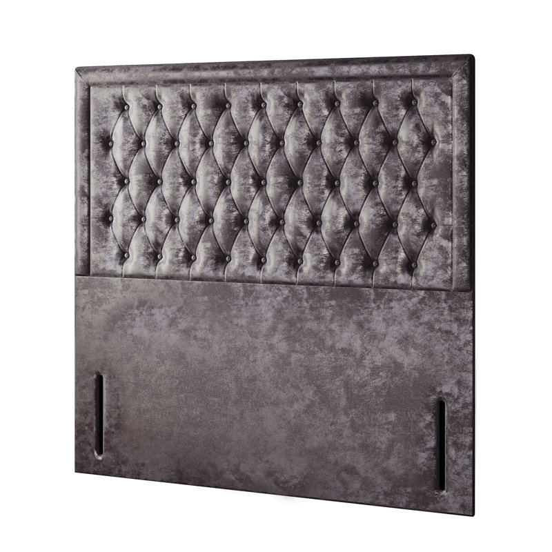 Scarborough Upholstered Headboard, Amethyst, Double (4'6)