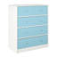 Commode 4 tiroirs Klem-1326677791
