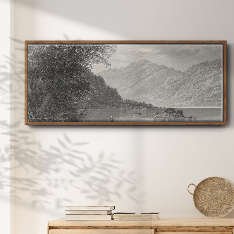 The Susquehanna- Framed Canvas, 20" H x 50" W