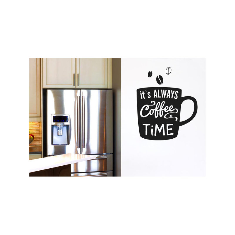 Non-Wall Damaging Wall Decal, Black, Medium