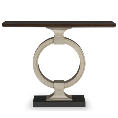Oculus 42'' Solid Wood Top Console Table