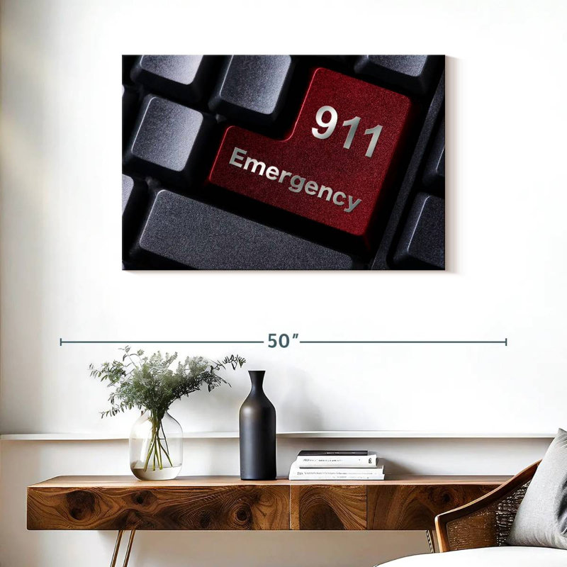 Alcaraz 911 d'urgence, H 24 po x l 36 po
