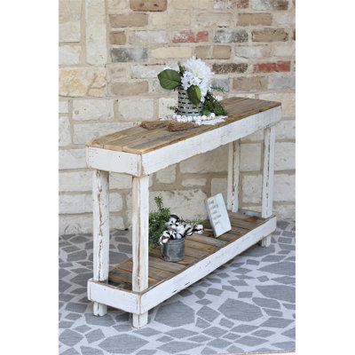 Mcchristian 46'' Solid Wood Console Table