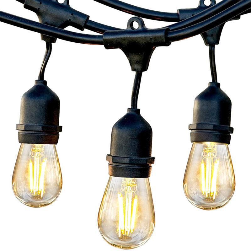 Outdoor 15 - Bulb 48'' Plug-in LED String Light