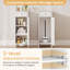 Armoire à linge l 14 po x H 34,5 po x P 12 po-1098628337