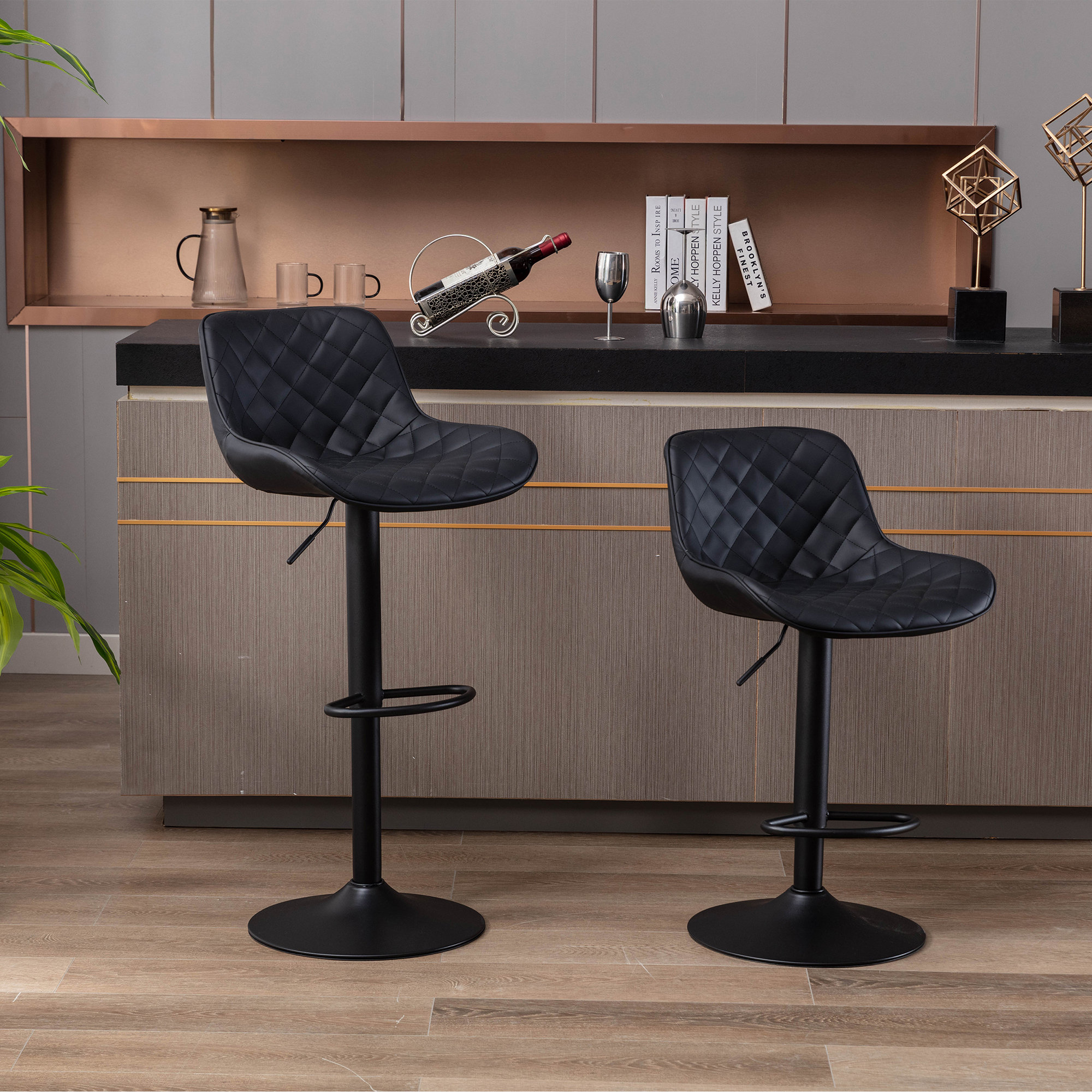 Bar stools no swivel hot sale