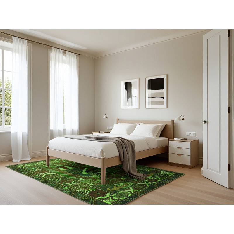 Performance Toile Indoor Rug, Rectangle 5' x 7'