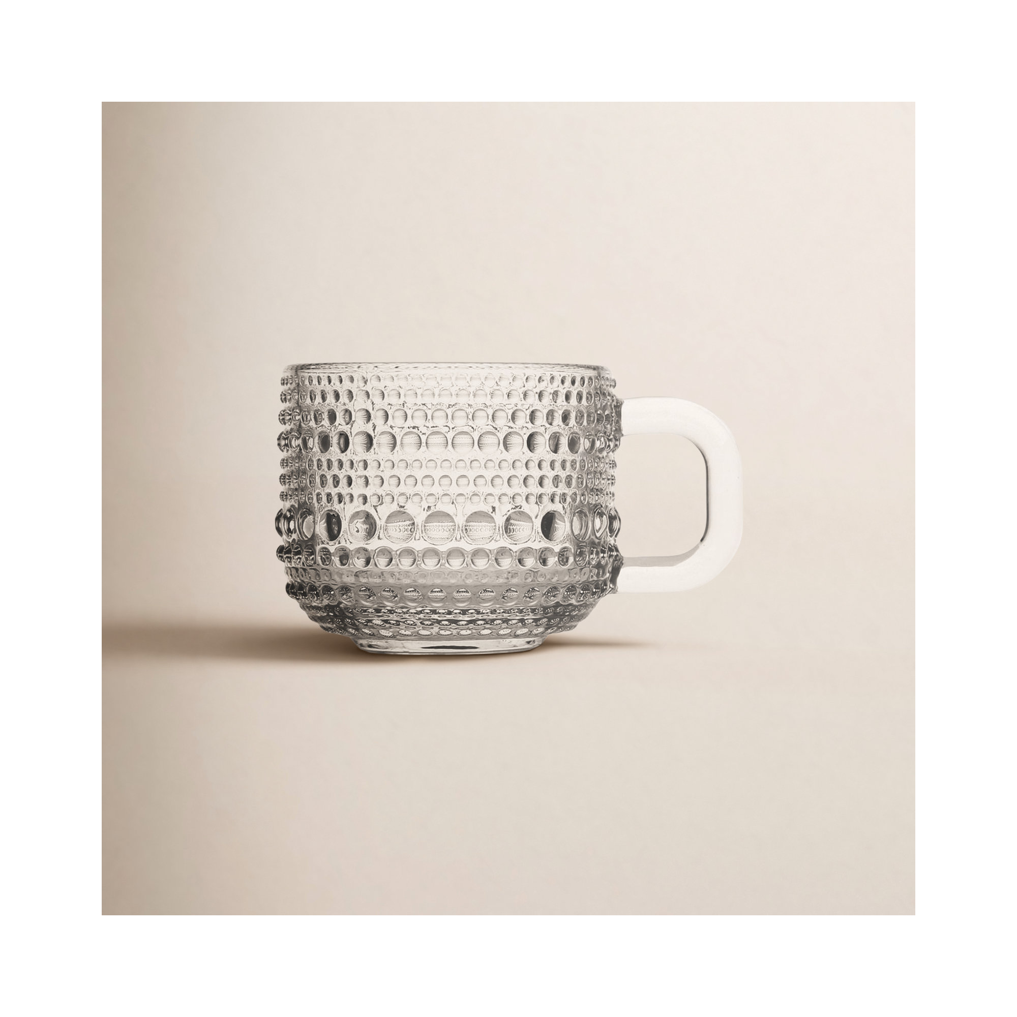 Fortessa Jupiter Glass, Espresso Cup (Set of 6), Clear, 3 Oz.