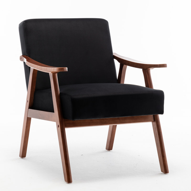 Chaise avec coussins en éponge pour une utilisation quotidienne, structure en bois massif, rembourrage en mousse confortable
