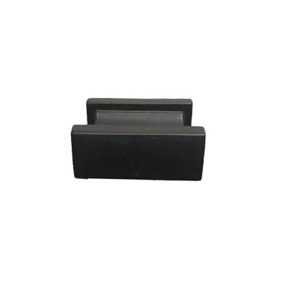 Poignée rectangulaire - finition bronze huilé