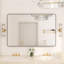 Lesamuel Aluminum Frame Wall Mirror-1290613287
