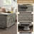 Square Farmhouse Coffee Table-114232811