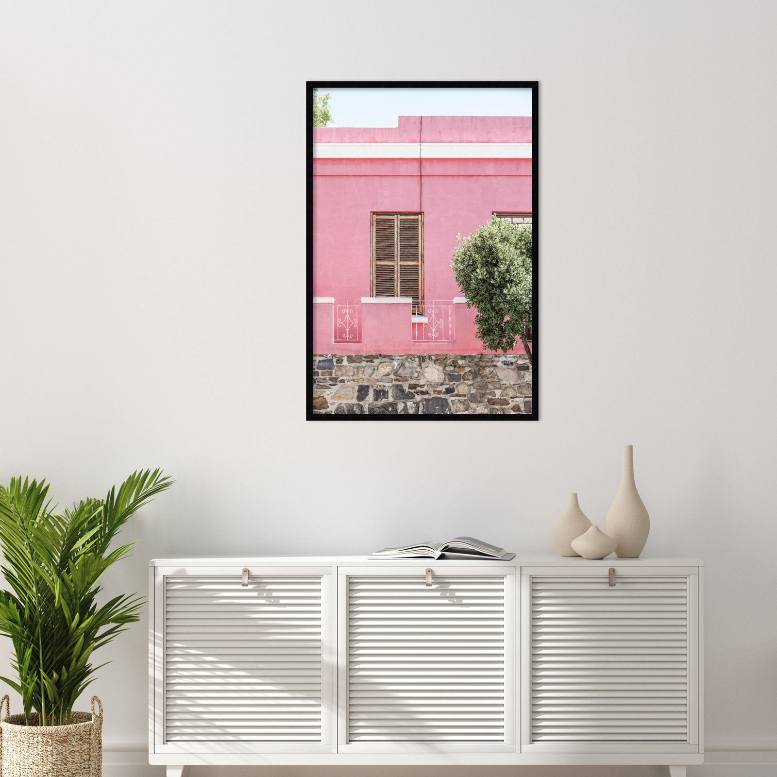Love Street by Shot by Clint Wood Framed Wall Art Print, Black, 41" H x 28" W
