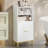 Mini Floor Cabinet with 2 Door and Shelves