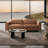 Soott 79.5"W Modern Leather Power Reclining Sofa with USB Port-128930509
