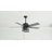 52 Inch Rustic Caged Ceiling Fan With Remote, Dual Finish Blades Reversible Dc Motor
