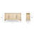 Sackett 71" Reclaimed Wood 4-Door Sideboard