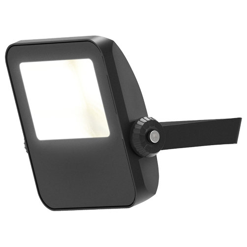 Outdoor Floodlight (Black) 1150lm IP65 Rated LED Integrated 10W Flood Light - 4L2/1020